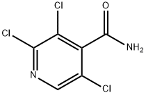 2,3,5-Trichloroisonicotinamide Structure