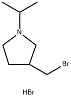 3-(Bromomethyl)-1-isopropylpyrrolidine hydrobromide Structure