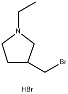 3-(Bromomethyl)-1-ethylpyrrolidine hydrobromide Structure