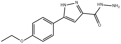 3-(4-Ethoxyphenyl)-1H-pyrazole-5-carbohydrazide Structure