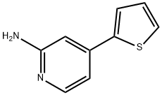 4-Thien-2-ylpyridin-2-amine 구조식 이미지