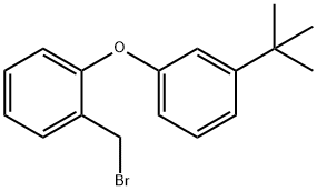 1-(Bromomethyl)-2-(3-tert-butylphenoxy)benzene Structure