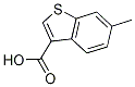 6-METHYL-1-BENZOTHIOPHENE-3-CARBOXYLIC ACID 구조식 이미지