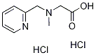 (METHYL-PYRIDIN-2-YLMETHYL-AMINO)-ACETIC ACIDDIHYDROCHLORIDE Structure