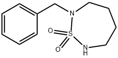 2-벤질-1,2,7-티아디아제판1,1-디옥사이드 구조식 이미지