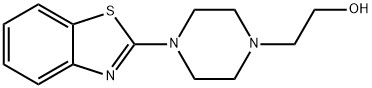 2-[4-(1,3-benzothiazol-2-yl)piperazino]-1-ethanol 구조식 이미지