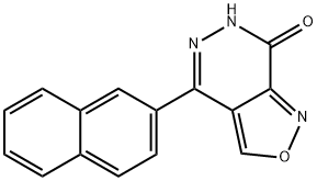 4-(2-naphthyl)isoxazolo[3,4-d]pyridazin-7(6H)-one 구조식 이미지
