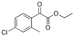 ETHYL 4-CHLORO-2-METHYLBENZOYLFORMATE 구조식 이미지