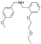 [2-(2-Ethoxyethoxy)phenyl]-N-(4-methoxybenzyl)-methanamine Structure