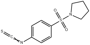 1-[(4-Isothiocyanatophenyl)sulfonyl]pyrrolidine Structure