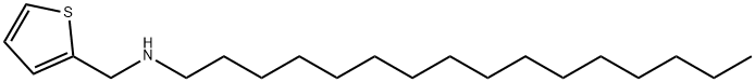 N-(2-Thienylmethyl)-1-hexadecanamine Structure