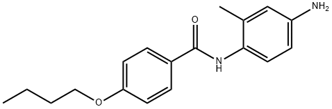 N-(4-Amino-2-methylphenyl)-4-butoxybenzamide Structure