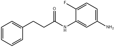 N-(5-Amino-2-fluorophenyl)-3-phenylpropanamide Structure