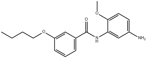 N-(5-Amino-2-methoxyphenyl)-3-butoxybenzamide Structure