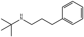 N-(tert-Butyl)-3-phenyl-1-propanamine Structure