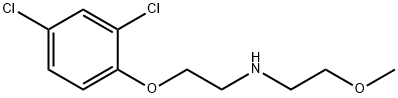 N-[2-(2,4-Dichlorophenoxy)ethyl]-N-(2-methoxyethyl)amine Structure