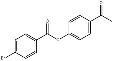 4-acetylphenyl 4-bromobenzoate Structure