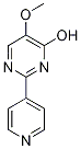 5-methoxy-2-(4-pyridinyl)-4-pyrimidinol 구조식 이미지