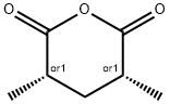 cis-3,5-dimethyldihydro-2H-pyran-2,6(3H)-dione Structure