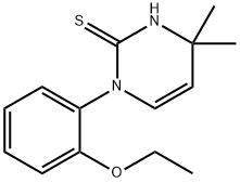 1-(2-ethoxyphenyl)-4,4-dimethyl-1,4-dihydropyrimidine-2-thiol Structure
