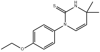 1-(4-ethoxyphenyl)-4,4-dimethyl-1,4-dihydropyrimidine-2-thiol Structure