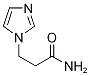3-(1H-imidazol-1-yl)propanamide Structure