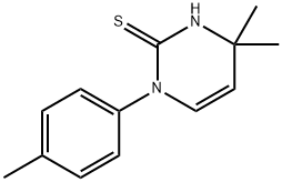 4,4-dimethyl-1-(4-methylphenyl)-1,4-dihydropyrimidine-2-thiol Structure