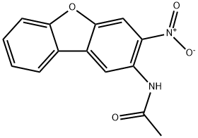 N-(3-nitrodibenzo[b,d]furan-2-yl)acetamide 구조식 이미지