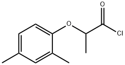 2-(2,4-dimethylphenoxy)propanoyl chloride 구조식 이미지