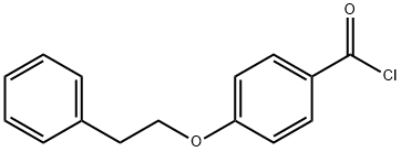 4-(2-phenylethoxy)benzoyl chloride Structure