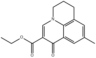 ethyl 9-methyl-1-oxo-6,7-dihydro-1H,5H-pyrido[3,2,1-ij]quinoline-2-carboxylate Structure