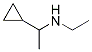 (1-cyclopropylethyl)ethylamine Structure