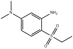 4-(Ethylsulfonyl)-N1,N1-dimethyl-1,3-benzenediamine 구조식 이미지