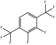 2,3-Difluoro-1,4-bis-(trifluoromethyl)benzene 구조식 이미지