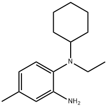 N~1~-Cyclohexyl-N~1~-ethyl-4-methyl-1,2-benzenediamine 구조식 이미지