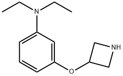 3-(3-Azetidinyloxy)-N,N-diethylaniline Structure