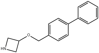 3-([1,1'-Biphenyl]-4-ylmethoxy)azetidine Structure