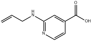 2-(Allylamino)isonicotinic acid 구조식 이미지