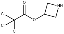 3-Azetidinyl 2,2,2-trichloroacetate 구조식 이미지