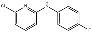 6-Chloro-N-(4-fluorophenyl)-2-pyridinamine Structure