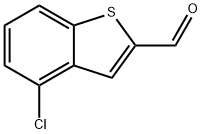 4-Chloro-1-benzothiophene-2-carbaldehyde 구조식 이미지