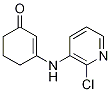 2-cyclohexen-1-one, 3-[(2-chloro-3-pyridinyl)amino]- Structure