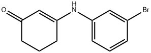 2-cyclohexen-1-one, 3-[(3-bromophenyl)amino]- 구조식 이미지