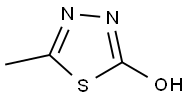 5-Methyl-1,3,4-thiadiazol-2-ol 구조식 이미지