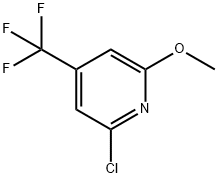 2-Chloro-6-methoxy-4-trifluoromethyl-pyridine Structure