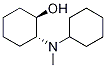 trans-2-[Cyclohexyl(methyl)amino]cyclohexanol 구조식 이미지