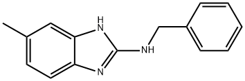 N-Benzyl-6-methyl-1H-benzimidazol-2-amine 구조식 이미지