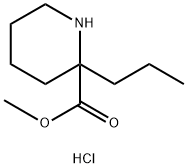 Methyl 2-propylpiperidine-2-carboxylate hydrochloride Structure