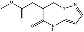 Methyl (5-oxo-4,5,6,7-tetrahydropyrazolo-[1,5-a]pyrimidin-6-yl)acetate Structure