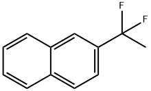 2-(1,1-Difluoroethyl)naphthalene Structure